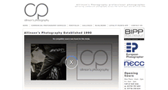 Desktop Screenshot of allinsonsphotography.co.uk